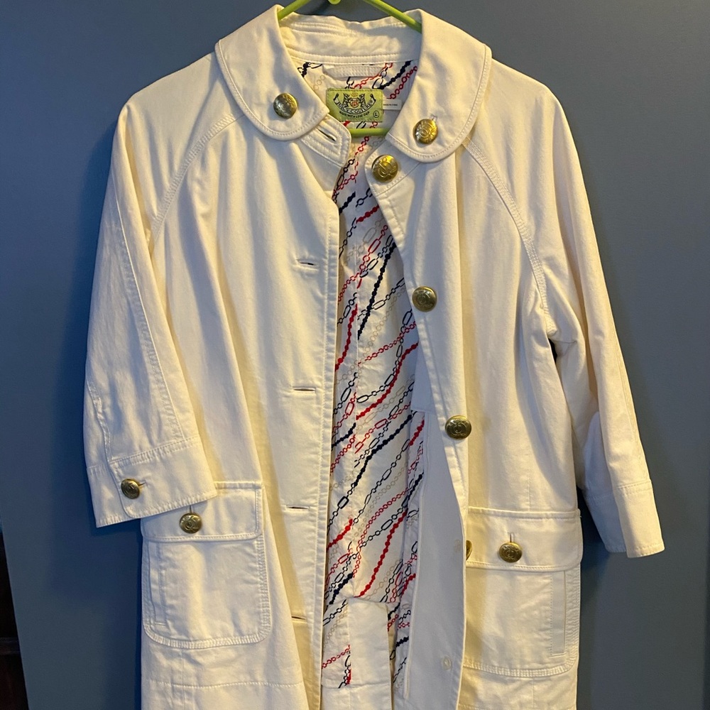 Juicy Couture short trench coat